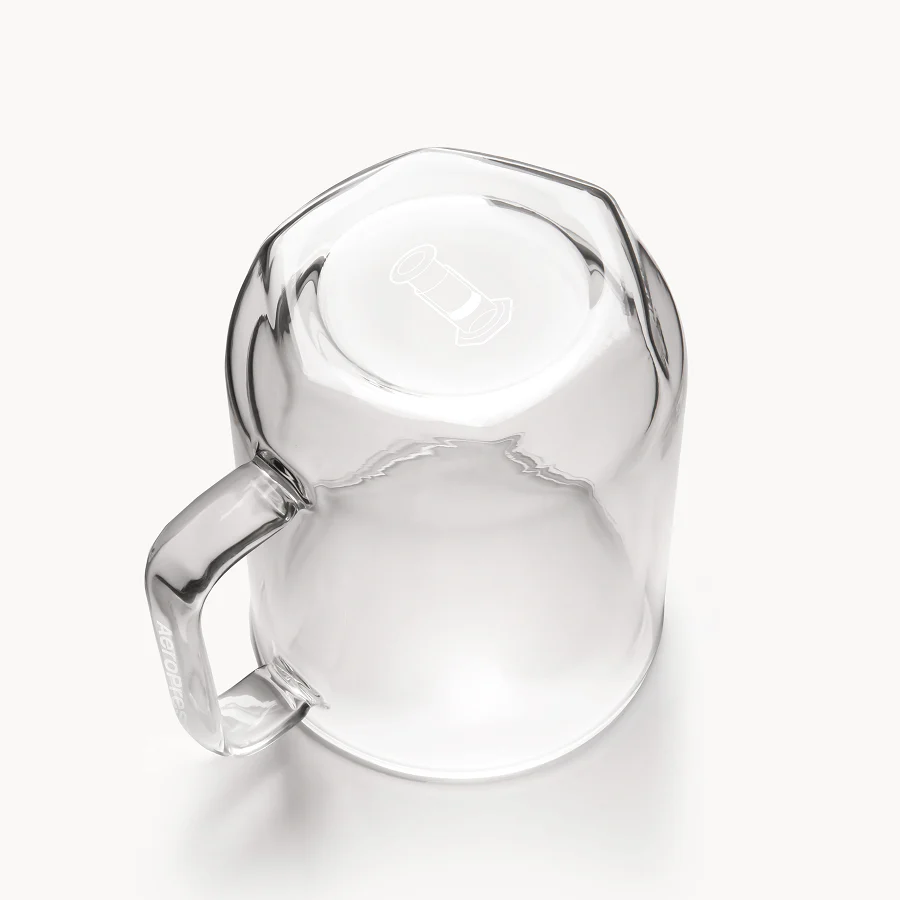 AeroPress Double Wall Glass Coffee Mug - 2 Pack - Image 4