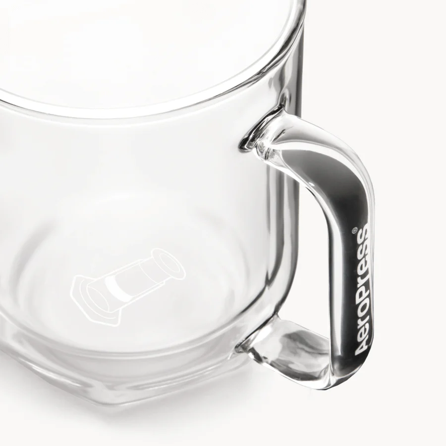 AeroPress Double Wall Glass Coffee Mug - 2 Pack - Image 6