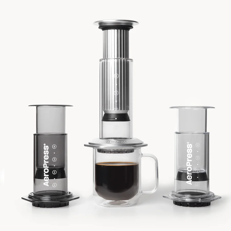 AeroPress Double Wall Glass Coffee Mug - 2 Pack - Image 8