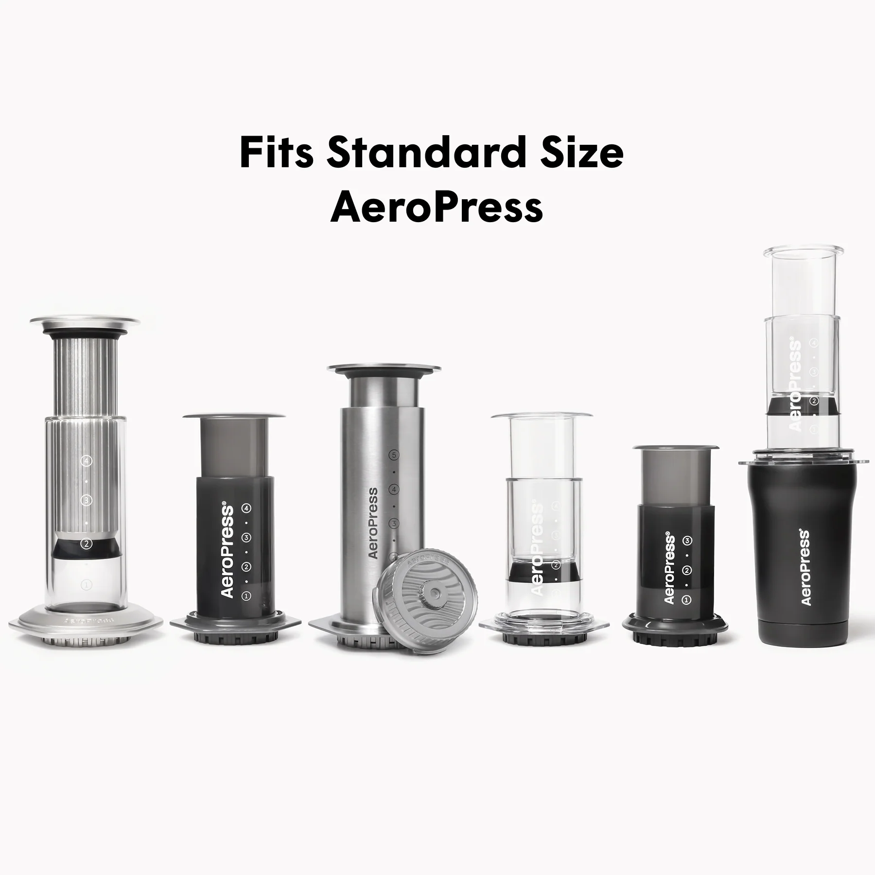 AeroPress Stainless Steel Flow Control Cap - Standard - Image 6