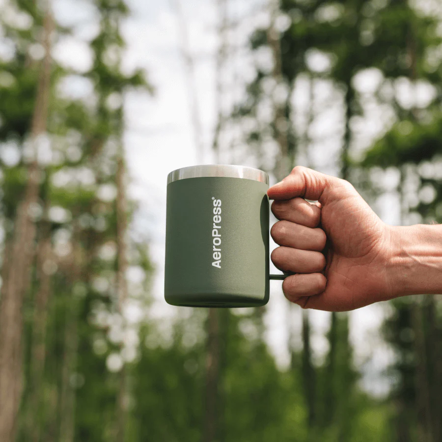 AeroPress Travel Coffee Mug - Stainless Steel - Image 24