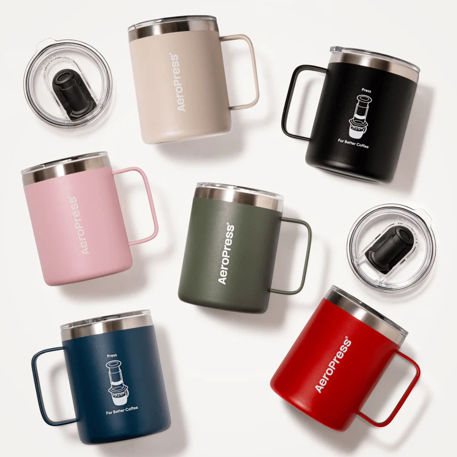 AeroPress Travel Coffee Mug - Stainless Steel - Image 35