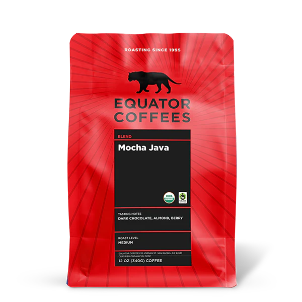 Mocha Java Fair Trade Organic 12 oz