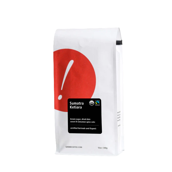 Sumatra Ketiara Fairtrade Organic 2 lb